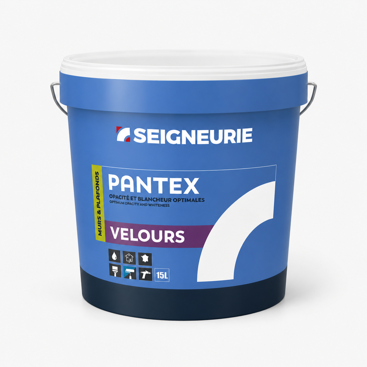 SEIGNEURIE PANTEX VELOURS 15L BLANC
