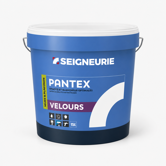 SEIGNEURIE PANTEX VELOURS 15L BLANC