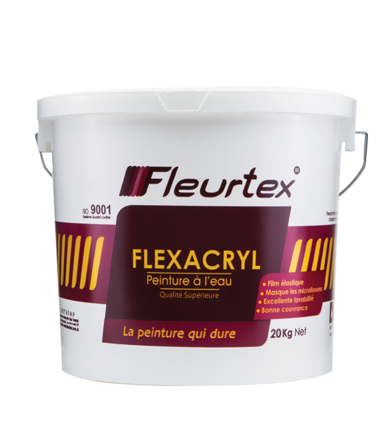 Flexacryl Velours Intérieur/Extérieur Blanc