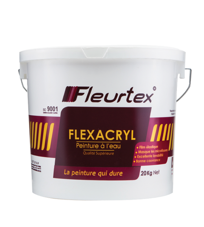 Flexacryl Velours Intérieur/Extérieur Blanc